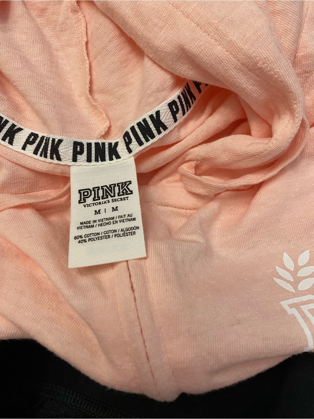2016 VS Pink Yoga leggings & lightweight full zip hoodie jacket - Picture 4 of 4